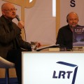 Andrejus Kurkovas ir jo romanas „Šengeno istorija“, pristatantis Anykščius ir anykštėnus pasaulio skaitytojams. Pokalbį su rašytoju vedė R. Valatka.