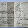 A. Baranausko dienoraščio, saugomo Lietuvių literatūros ir tautosakos instituto rankraštyne (F1-573) puslapiai.