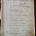 A. Baranausko 1851–1857 m. eilėraščių sąsiuvinio „Wiersze“, saugomo Lietuvių literatūros ir tautosakos instituto rankraštyne (F1-572), puslapiai.