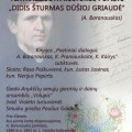 Teatralizuotos popietės afiša.