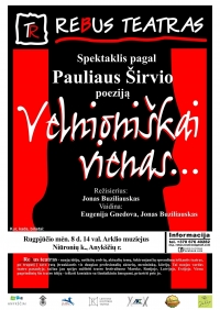Spektaklio afiša.