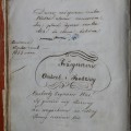 A. Baranausko 1851–1857 m. eilėraščių sąsiuvinio "Wiersze", saugomo Lietuvių literatūros ir tautosakos instituto rankraštyne (F1-572), puslapiai.