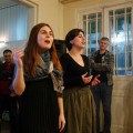 Vakaro „Sakartvelas A. Vienuolio namuose“ akimirkos.