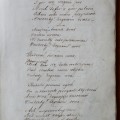 A. Baranausko 1851–1857 m. eilėraščių sąsiuvinio "Wiersze", saugomo Lietuvių literatūros ir tautosakos instituto rankraštyne (F1-572), puslapiai.