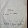Dienoraščių knygos, saugomos Lietuvių literatūros ir tautosakos instituto rankraštyne (F1-576), puslapiai.