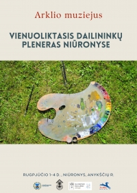 Savaitgalį – 11-asis dailininkų pleneras Niūronyse.
