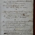 A. Baranausko 1851–1857 m. eilėraščių sąsiuvinio "Wiersze", saugomo Lietuvių literatūros ir tautosakos instituto rankraštyne (F1-572), puslapiai.