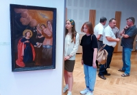 Ikonų paroda, skirta Ukrainos nepriklausomybės dienai.