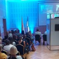 Ukrainos namų ikonų parodos atidarymas.