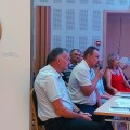 Ukrainos namų ikonų parodos atidarymas.