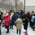 Anykščių savanorių kuopa susirinkusius vaišino koše ir arbata.