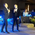 Vakaro koncertas Šventosios pakrantėje.
