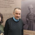 Knygų mugėje lankėsi buvęs Anykščių meras Sigutis Obelevičius su žmona.