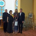 Komisija apdovanojo konkurso laureatę (trečioji vieta) Aiją Jermolovičą.