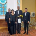 Komisija apdovanojo konkurso laureatą (antroji vieta) Povilą Strikaitį.