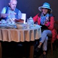 Vakaro programa B. Buivydaitės muziejaus sodyboje.