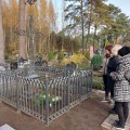 A. Baranausko tėvų kapavietė.