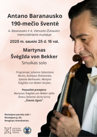 Renginio afiša.