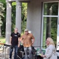 „Ritmiški tekstai“ prie A. Baranausko klėtelės.