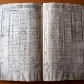 Anykščių parapijos krikšto metrikų knyga, kurioje įrašas Nr. 1333 liudija apie A. Baranausko krikštą.