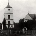 Anykščių senoji bažnyčia ir jos varpinė XIX a.