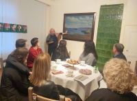 Muziejaus ekspozicijoje pristatomas restauruotas I. Šlapelio peizažas.