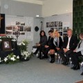 Tarp šermenų dalyvių Muziejuje – ir rašytojo A. Vienuolio anūkai Gediminas ir Antanas Žukauskai.
