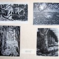 „Anykščių šilelio“ iliustracijos: J. Kuzminskio, B. Žilytės, P. Rauduvės, A. Žviliaus.