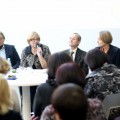Diskusiją moderuoja mokytoja D. Nefienė.