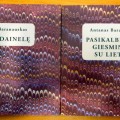 Vienoje knygelėje dviem viršeliais tilpo du A. Baranausko kūriniai.