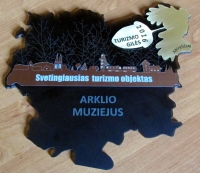 Arklio muziejaus pelnytas apdovanojimas.