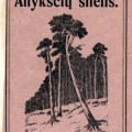 Vienas pirmųjų poemos leidimų 1921 metais Tilžėje.