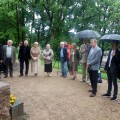 A. Vienuolio mirties 60-mečio atminimo dieną Anykščiuose.