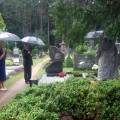 A. Vienuolio mirties 60-mečio atminimo dieną Anykščiuose.