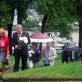 A. Vienuolio mirties 60-mečio atminimo dieną Anykščiuose.
