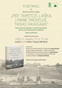 Renginio kvietimas.
