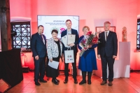 Apdovanojimą priėmė Arklio muziejaus vedėjas Mindaugas Karčemarskas.