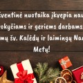Anykščių turizmo ir verslo informacijos centro sveikinimas.