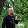 Rašytojų kalnelio Antaninės su Vidu Bareikiu.