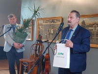 Muziejų su pastato rekonstrukcijos pabaiga sveikino Anykščių rajono vadovai.