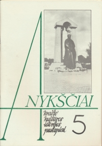 Penktojo numerio viršelis.