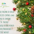 Anykščių turizmo ir verslo informacijos centro sveikinimas.