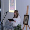 „Anykščių balades“ atvertė A. Baranausko pagrindinės mokyklos moksleivė Diana Pratapaitė.
