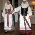 Sutartinių giedotojų grupės choreografiniai akcentai.