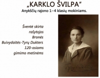 Šventės plakato fragmentas.