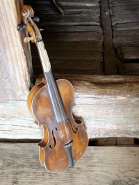 A. Baranausko klėtelėje esantis Pavilonių šeimos išsaugotas smuikas sulauks antrojo muzikos instrumento, priklausiusio griežti mokėjusiam poetui ir vyskupui.