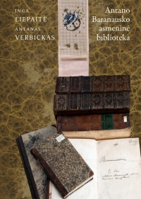 Studijos apie Antano Baranausko asmeninę biblioteką viršelis.