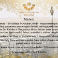 Seimo nario Antano Bauros sveikinimas.