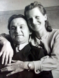 Tikriausia meilė: Genovaitė ir Jonas Beliauskai. Nuotrauka iš šeimos albumo.