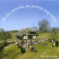 Plakatas, atskleidžiantis Jono Biliūno sodybos-muziejaus grožį.